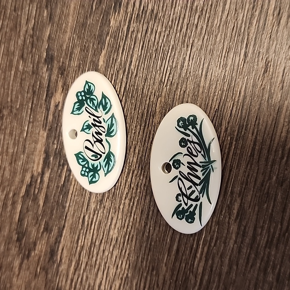Longaberger 90s Herb markers